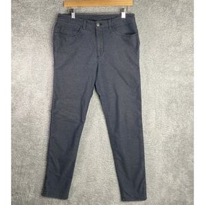Lululemon ABC Pants Mens 31 Gray Slim LM5609S Stretch Pockets‎ Comfort Work Wear